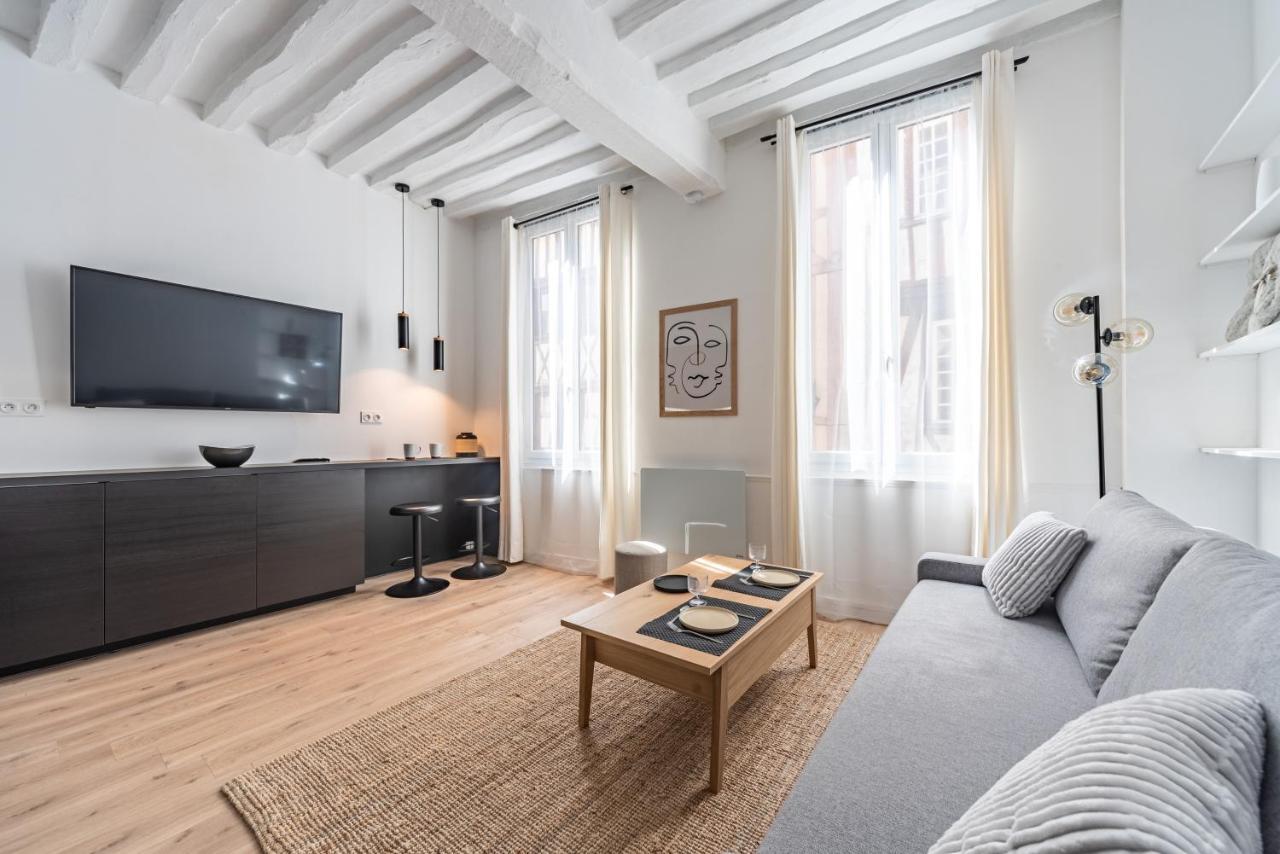 Le Vicomte De Rouen - Logement Centre - 149 Lejlighed Eksteriør billede